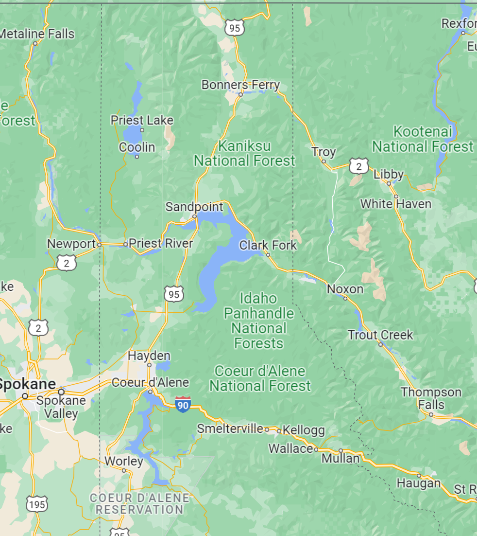 Our Service Area Map