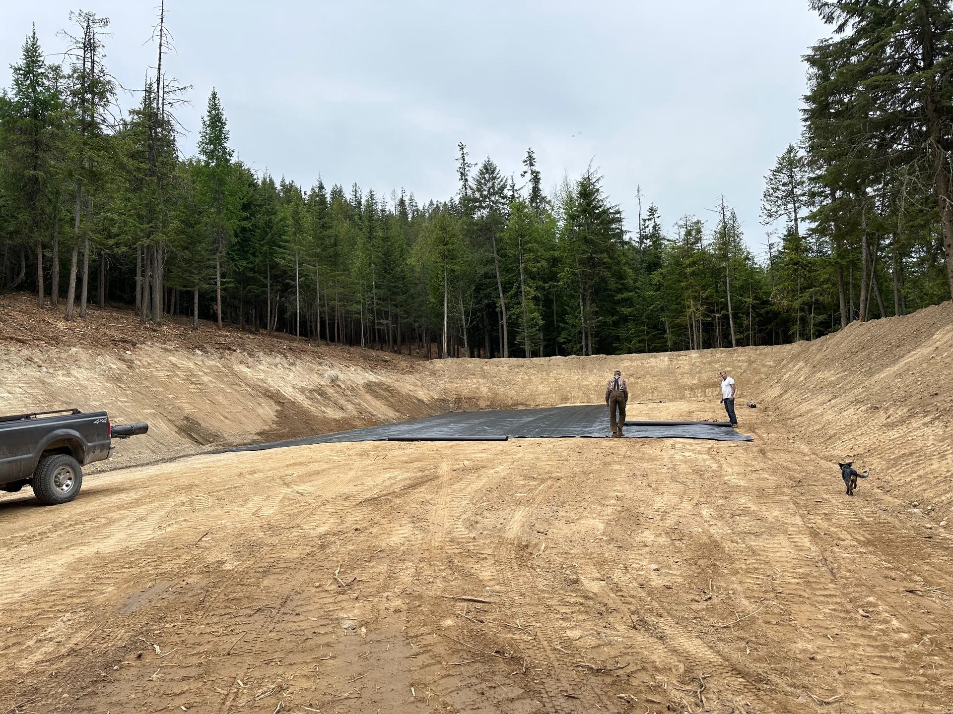 Site Preparation project in North Idaho